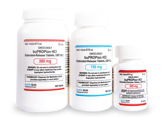 Buy Bupropion hydrochloride which is used to treat depression and seasonal affective disorder (SAD) at medicinecabinate.com