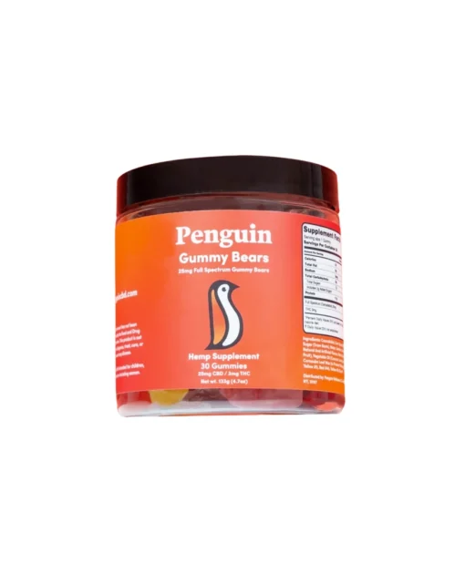Penguin Gummy Bears - Full Spectrum CBD Gummy Bears 30CT